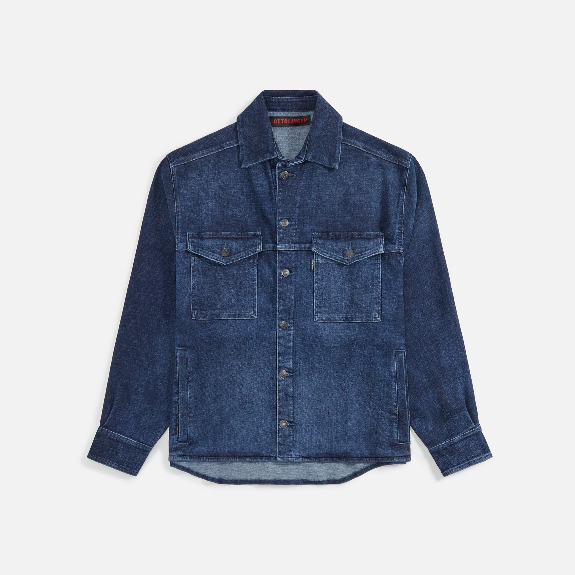 Ottolinger Oversized Denim Shirt - Blue