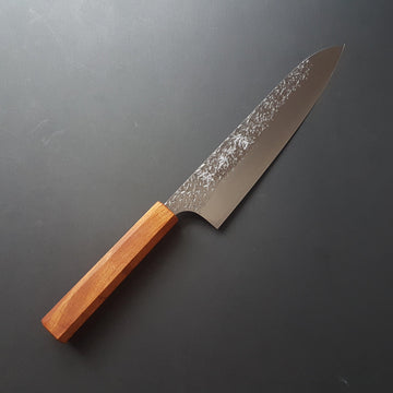 Gyuto knife, SG2 powder steel, tsuchime finish - Yu Kurosaki