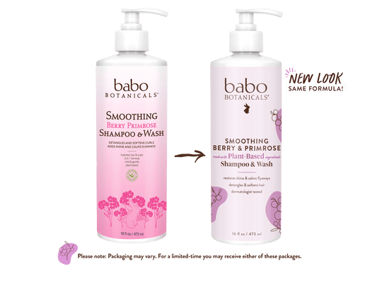 Smoothing Berry & Primrose Shampoo & Wash - 16oz