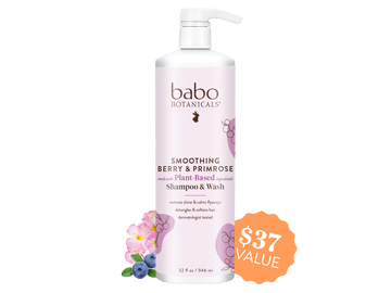 Smoothing Berry & Primrose Shampoo & Wash - 32oz