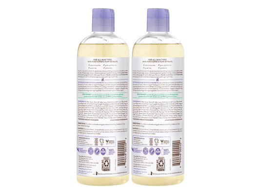 Calming Lavender Bubble Bath & Wash Duo