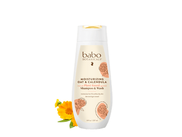 Moisturizing Oat & Calendula Shampoo & Wash - 8oz