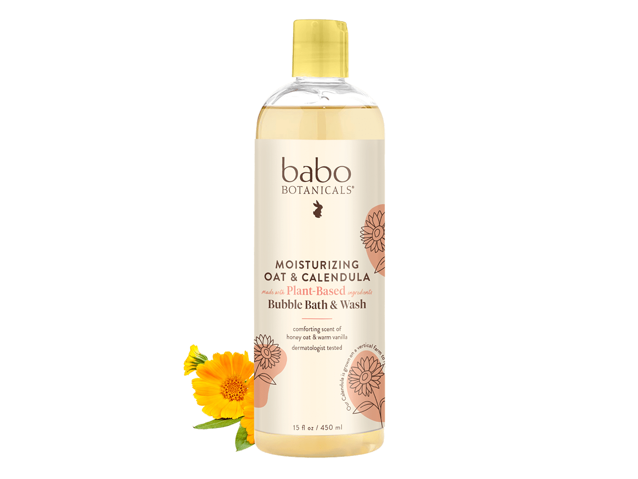 Moisturizing Oat & Calendula Bubble Bath & Wash
