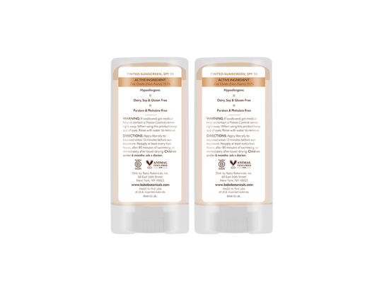 Daily Sheer Mineral Tinted Sunscreen Stick SPF50 Duo