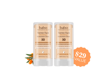 Daily Sheer Mineral Tinted Sunscreen Stick SPF50 Duo