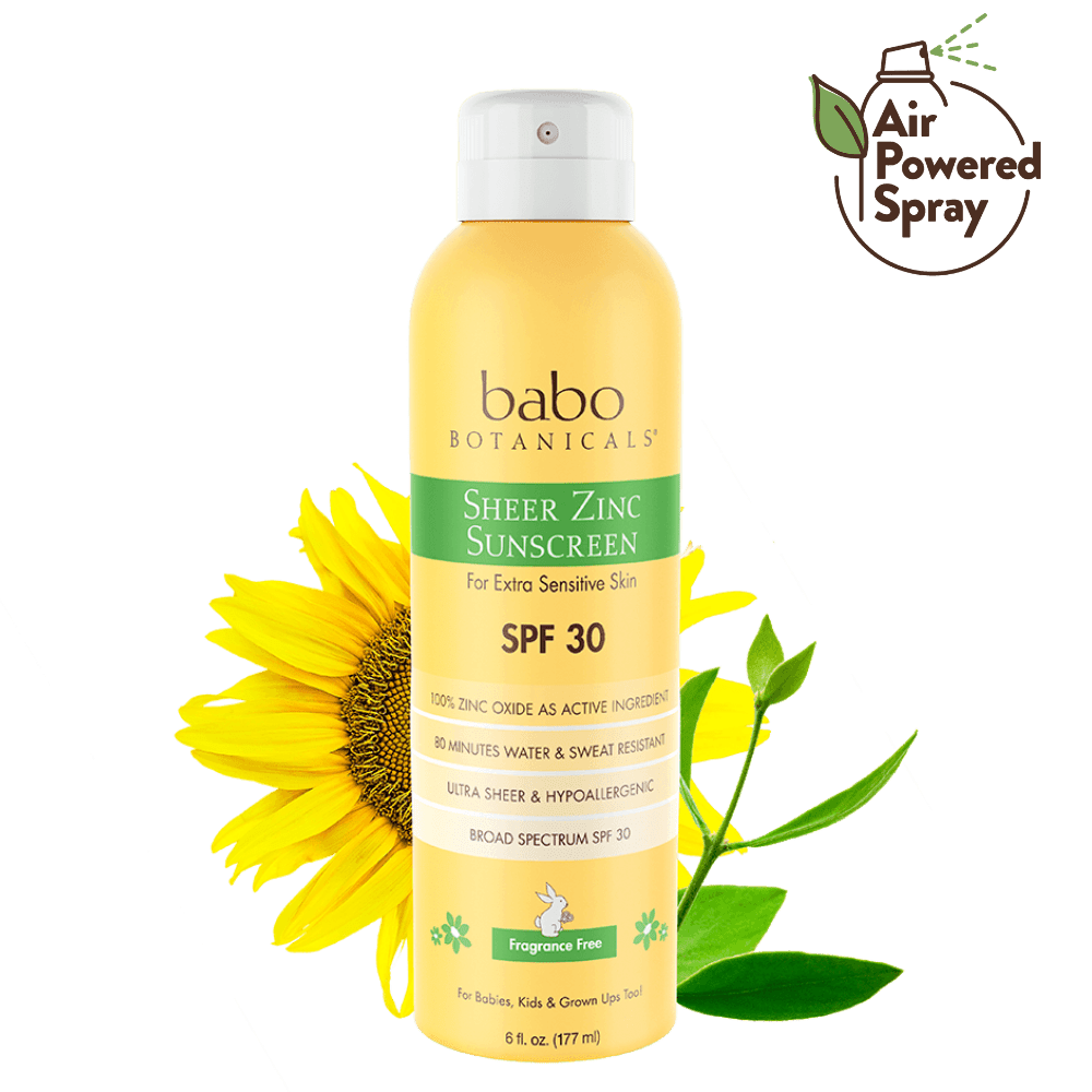 Sheer Zinc Mineral Sunscreen Spray SPF30