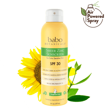 Sheer Zinc Mineral Sunscreen Spray SPF30
