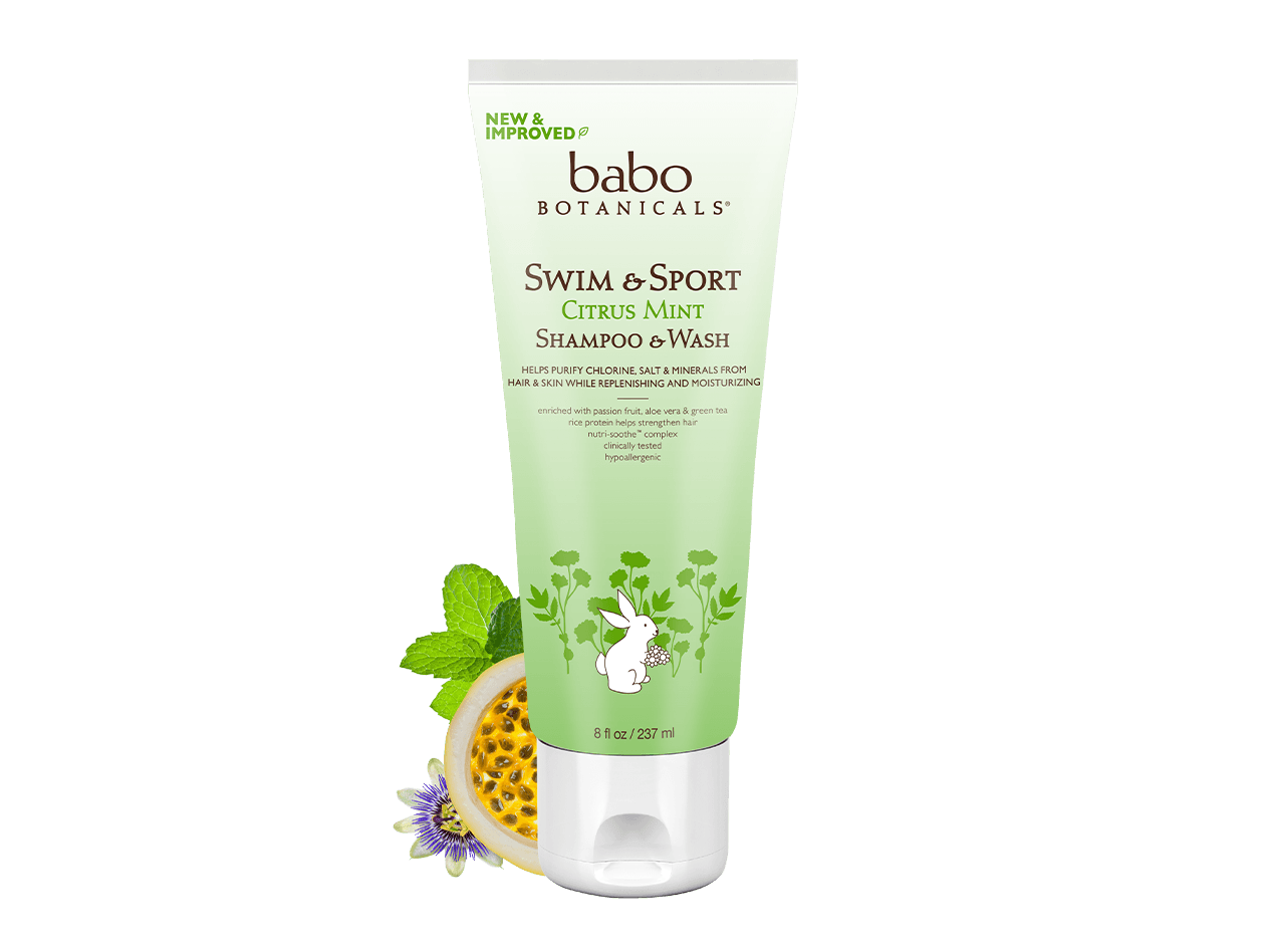Swim & Sport Citrus Mint & Passion Fruit Shampoo & Wash - 8oz