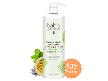 Swim & Sport Citrus Mint & Passion Fruit Shampoo & Wash - 32oz