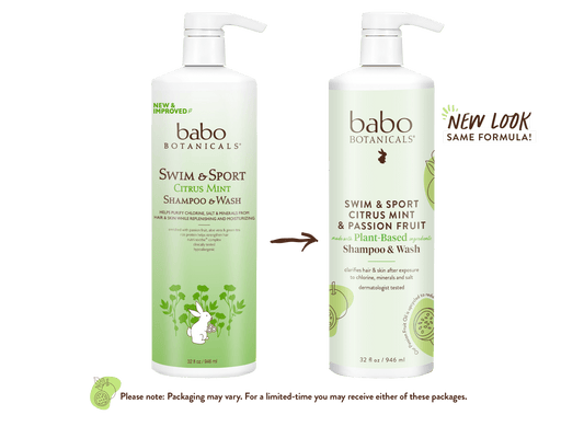 Swim & Sport Citrus Mint & Passion Fruit Shampoo & Wash - 32oz