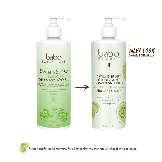 Swim & Sport Citrus Mint & Passion Fruit Shampoo & Wash - 16oz
