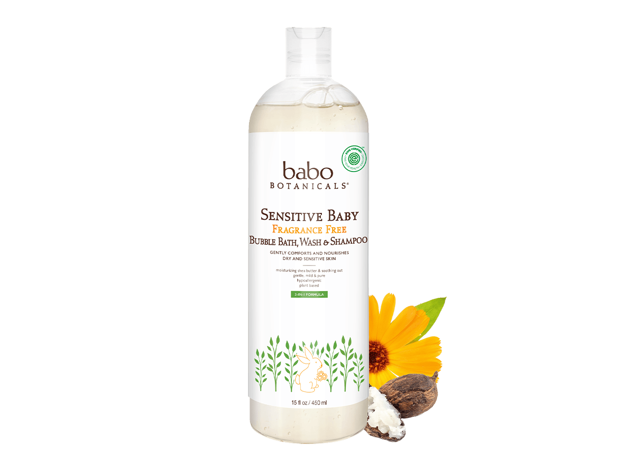 Sensitive Baby Fragrance-Free Bubble Bath & Wash