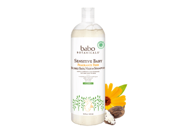 Sensitive Baby Fragrance-Free Bubble Bath & Wash