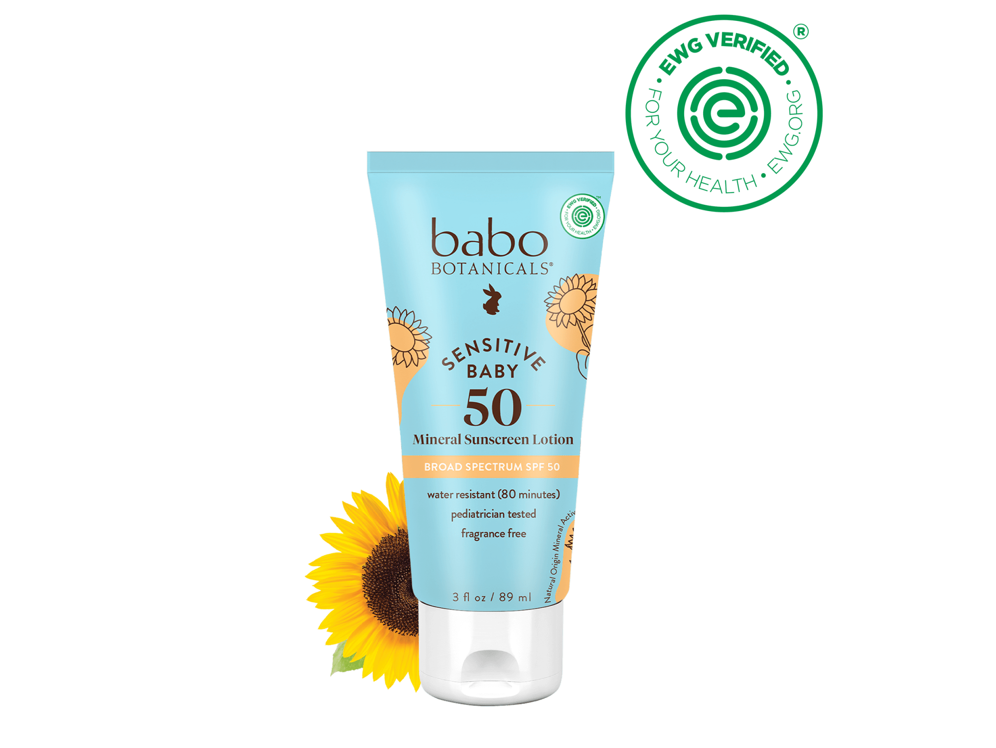 Sensitive Baby Mineral Sunscreen Lotion SPF50