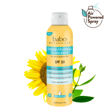 Sheer Mineral Sunscreen Spray SPF50