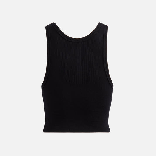 Cotton Citizen Verona Crop Tank - Jet Black