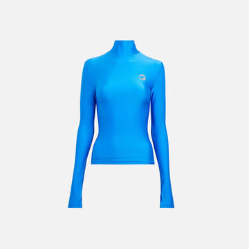 Coperni Tight Neck Top - Electric Blue
