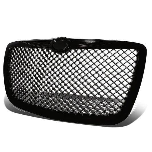 05-10 Chrysler 300 Front Grille - Diamond Mesh - Black