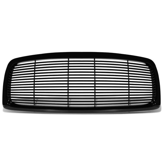 02-05 Dodge Ram 1500 2500 3500 Front Grille - Horizontal Fence Mesh - Black