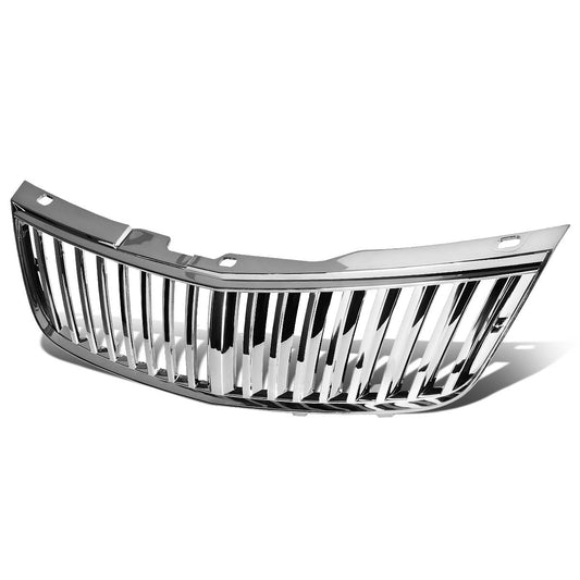 00-05 Chevy Impala Front Grille - Badgeless Vertical Fence Style - Chrome
