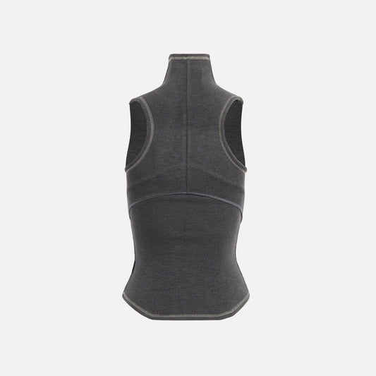 Hyein Seo Racerback Top - Dark Grey