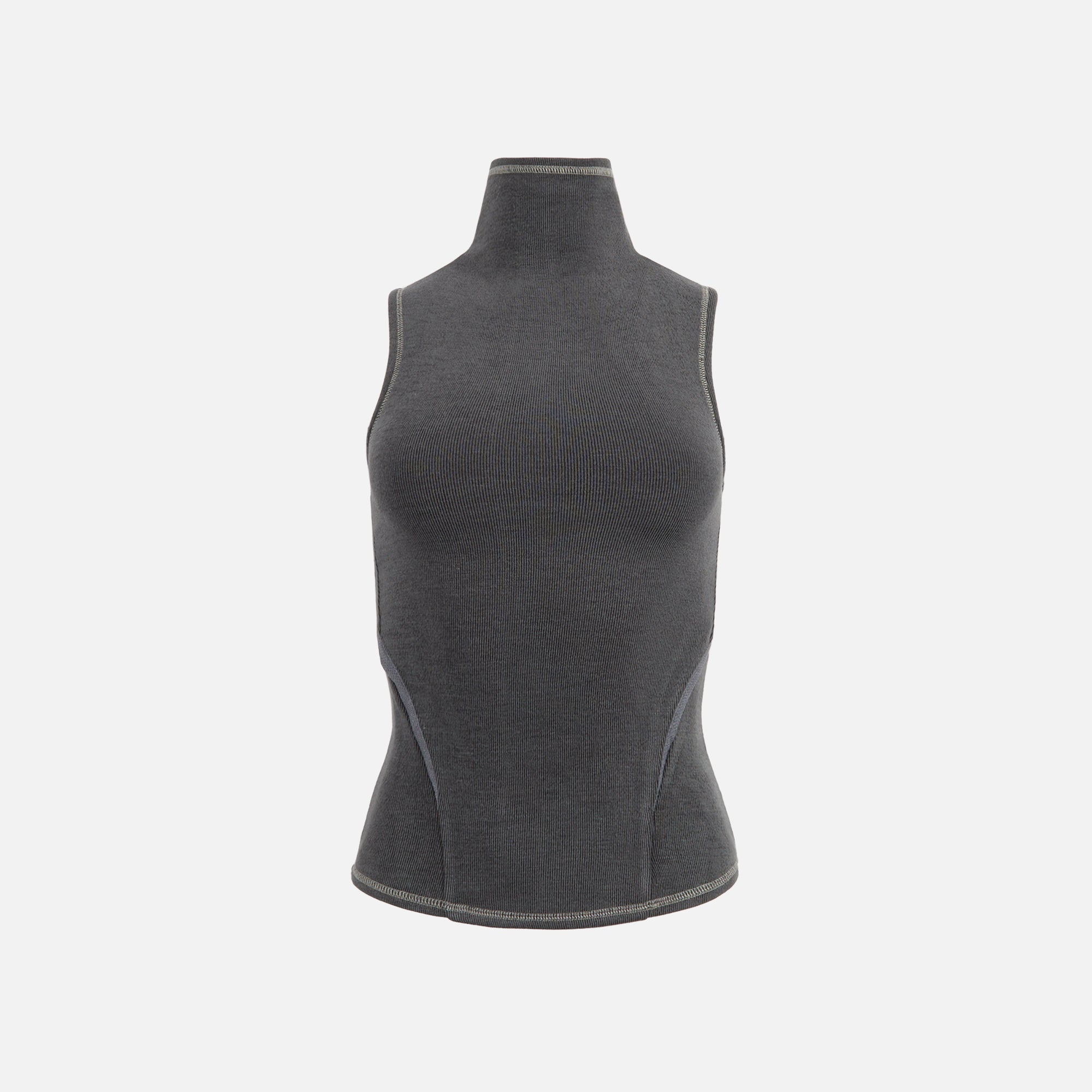 Hyein Seo Racerback Top - Dark Grey