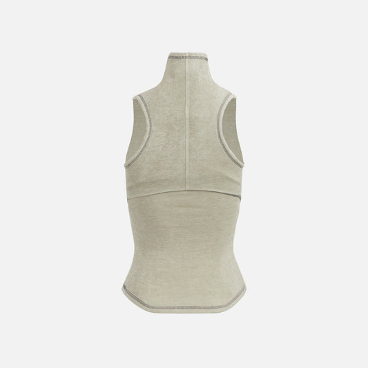 Hyein Seo Racerback Top - Warm Grey