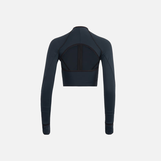 Hyein Seo Slashed Long Sleeve - Black