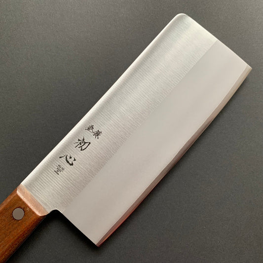 Chinese cleaver, VG10 stainless steel, polished finish - Hatsukokoro