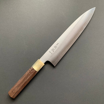 Gyuto knife, HAP40 powder steel, polished finish - Sukenari