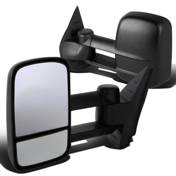 Manual Towing Mirrors (Pair)<br>07-13 Chevy Silverado Tahoe, GMC Sierra Yukon