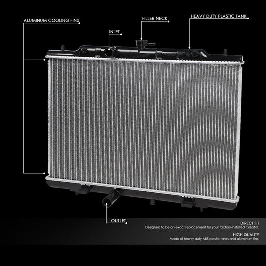08-15 Nissan Rogue Select Aluminum Radiator - 13047