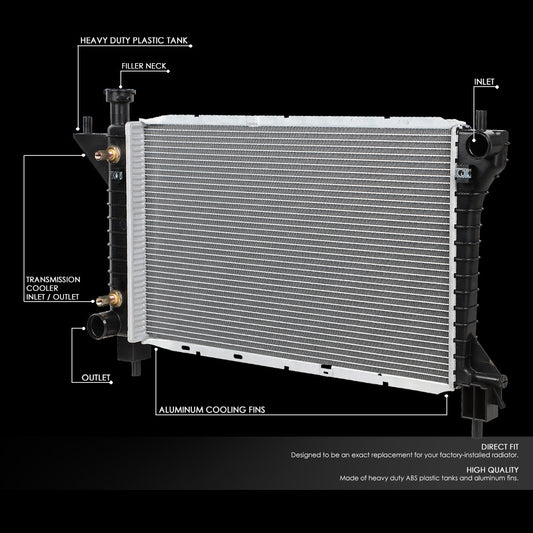 94-96 Ford Mustang Aluminum Radiator - 1488