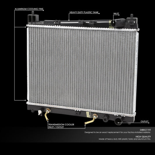 04-06 Scion xA xB 00-05 Toyota Echo Aluminum Radiator - 2305