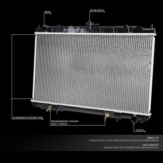 95-03 Nissan Maxima 96-04 Infiniti I30 I35 AT Aluminum Radiator - 2329