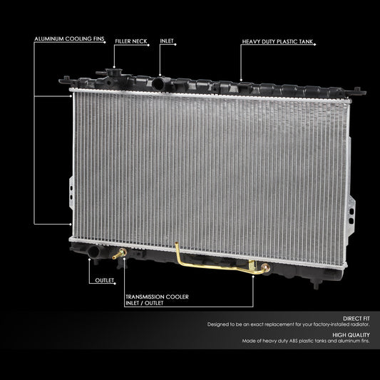01-06 Kia Optima Magentis 99-05 Hyundai Sonata Aluminum Radiator - 2339