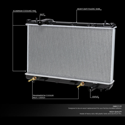 00-04 Dodge Plymouth Neon 2.0L AT Aluminum Radiator - 2363 - 1.31"/ 1.375" Inlet