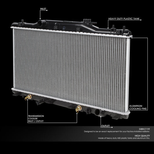 02-06 Acura RSX 2.0L AT Aluminum Radiator - 2412