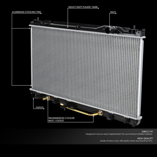 02-06 Toyota Camry V6 Lexus ES300 ES330 AT Aluminum Radiator - 2435