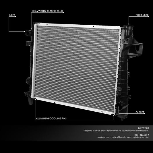 02-08 Dodge Ram 1500 2500 3500 3.7L 4.7L 5.7L 5.9L Aluminum Radiator - 2480