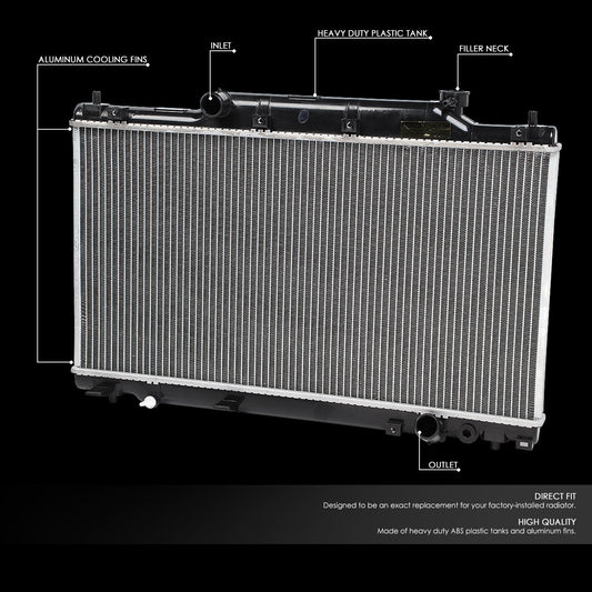 02-05 Honda Civic Si 2.0L Aluminum Radiator - 2574