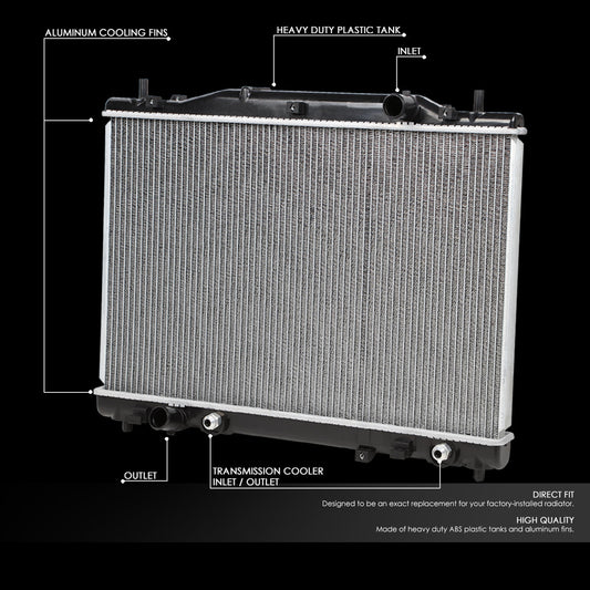 04-07 Cadillac CTS 2.8L 3.6L 5.7L 6.0L Aluminum Radiator - 2731