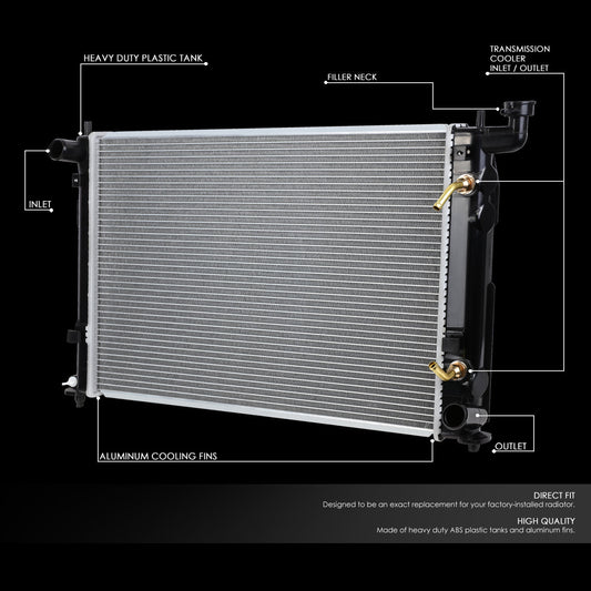05-10 Scion tC AT Aluminum Radiator - 2776