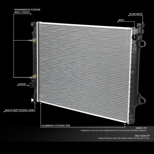 05-15 Toyota Tacoma Aluminum Radiator - 2802