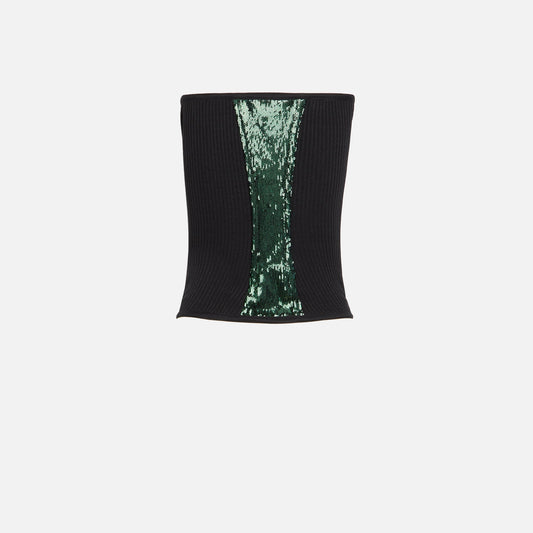 Ottolinger Deconstructed Sequin Corauge - Green