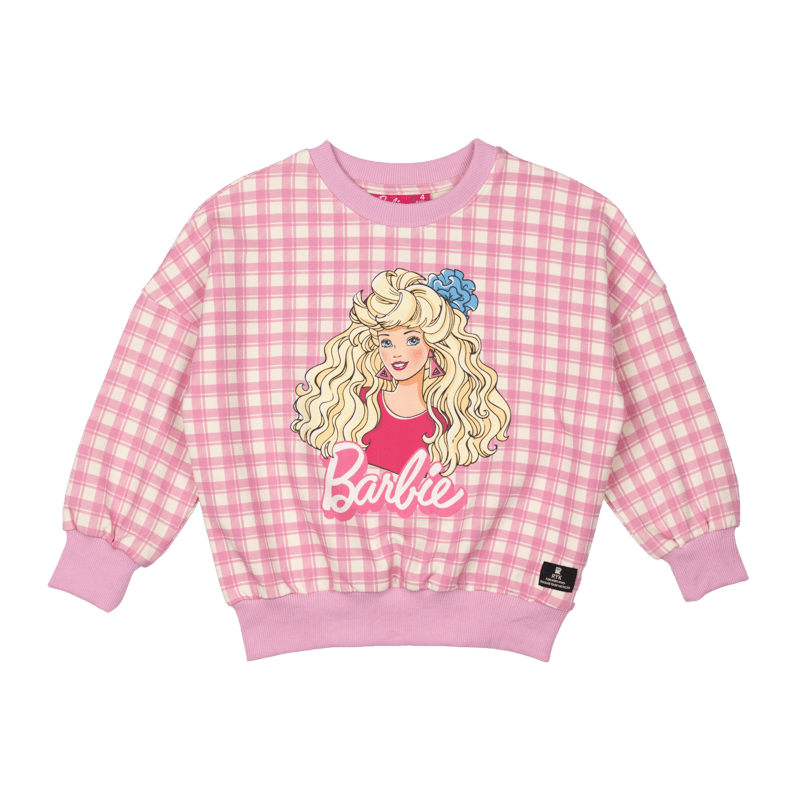 BARBIE PLAID SWEATSHIRT