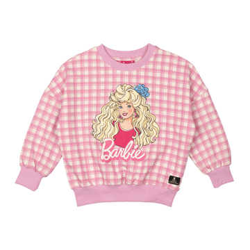 BARBIE PLAID SWEATSHIRT