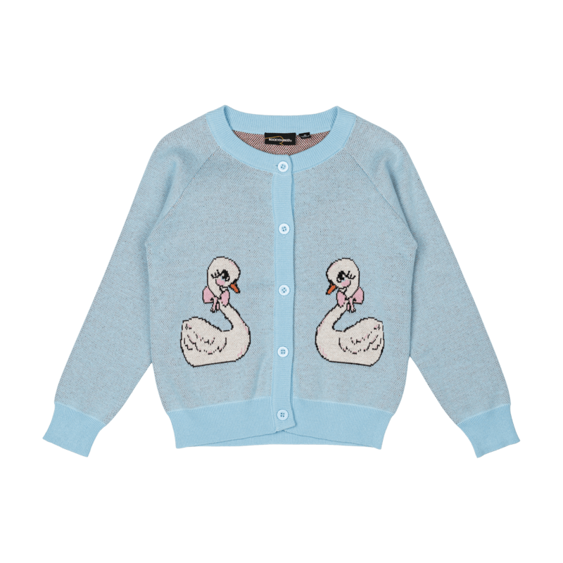 SWAN KNIT CARDIGAN