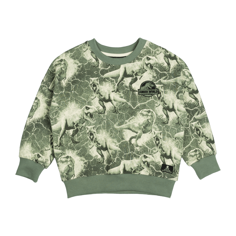 JURASSIC CRACKED SWEATSHIRT
