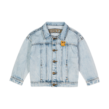 PALE BLUE DENIM JACKET